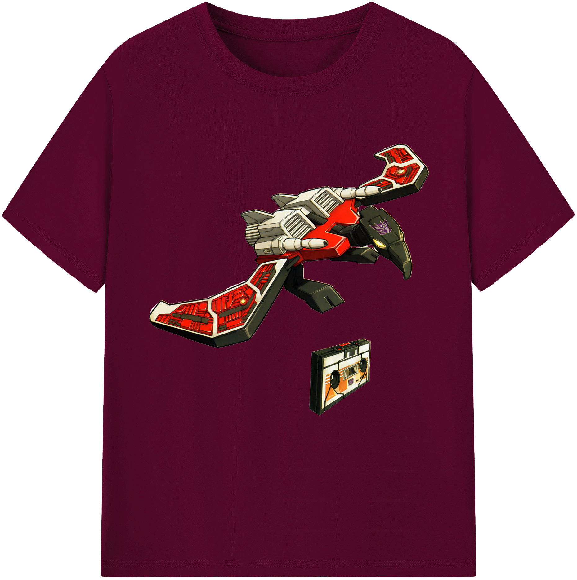 （画像用）  レディースカジュアルプリントTシャツ（綿100％）